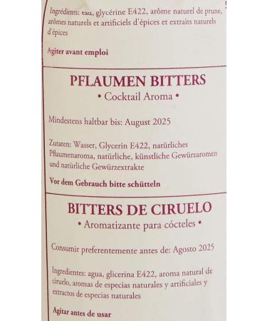 Fee Brothers Plum Bitters 150ml - Elevate Cocktails & Long Drinks with Unique Spice & Sophistication - Buy Online on GoSupps.com