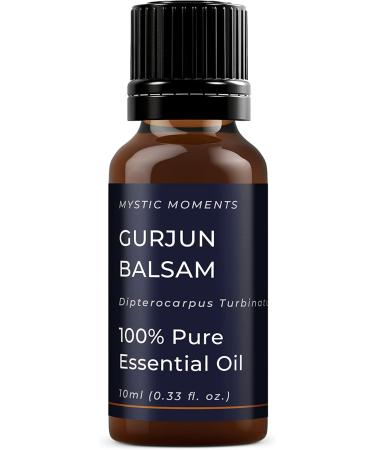 Mystic Moments Gurjun Balm Essential Oil 10ml | Pure Natural Oil for Diffusers Aromatherapy & Massage | GVO Free - Buy Online on GoSupps.com