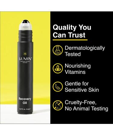 Lumin - Recovery Oil - Hydrate and Repair Dry Damaged Skin Use for Flights and Long Days A face oil stick with squalane & argan oil made for maximum skin repair Suitable for all skin types 8ml - Buy Online on GoSupps.com