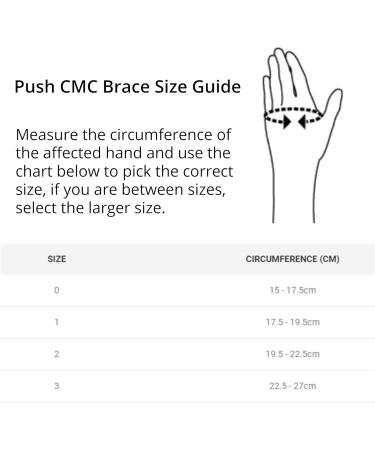 Push Ortho Thumb Orthesis CMC 2 Left - Premium Support for Joint Pain Relief | International Shipping Available - Buy Online on GoSupps.com