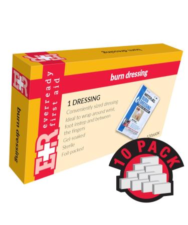 Ever Ready First Aid Burn Dressing 2" x 6" in Kit Unit Box 10 Count