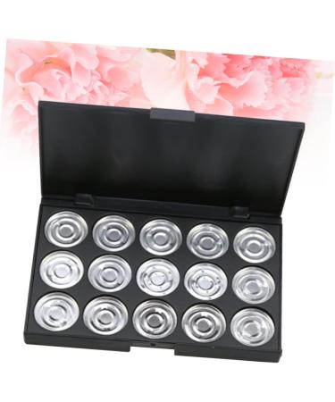 Healvian 2pcs 15 Empty Cosmetic Case Empty Eyeshadow Case Empty Makeup Travel Makeup Case Eyeshadow Palette 1 count (Pack of 1) Silverx2pcs - Buy Online on GoSupps.com