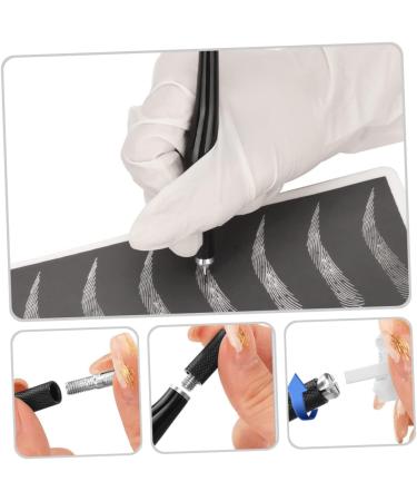 IWOWHERO Household Tools Tool Holder Makeup Professional Women Pen Needles Pens Needle Eyebrow Manual Portable Microblading - Buy Online on GoSupps.com