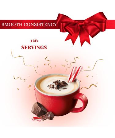 Coffee Mate Peppermint Mocha Creamer Bundle 2 Bottles of Flavored Liquid Coffee Creamer + TRIONI Multi-Purpose Measuring Spoon - Buy Online on GoSupps.com