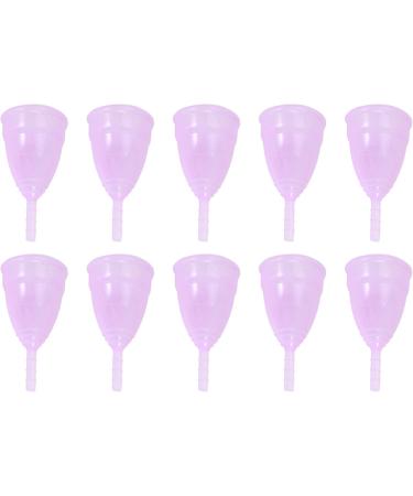 Menstrual Cup for Women - Silicone Reusable Hygiene Collector | 10pcs Pink Personal Care Tool - Eco-Friendly & Comfortable - Buy Online on GoSupps.com