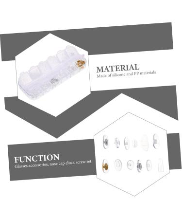 Gleavi Self-Adhesive Air-Silicone Sunglasses Parts | Clear Installation & Replacement Cushions - 2 Colors - Buy Online on GoSupps.com