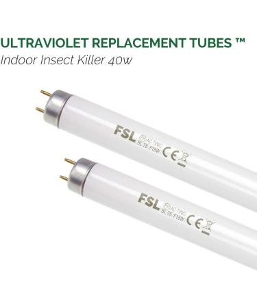 Ultraviolet Replacement Tubes for 40W Aspectek Indoor Insect Killer 2-Pack (20w Each) - Buy Online on GoSupps.com