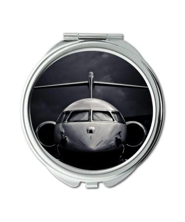 YENDOSTEEN high definition aircraft Mirror Compact Mirror fighter boys pocket mirror portable mirror