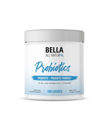Bella All Natural Probiotics + Prebiotics Powder Unflavored 210grams