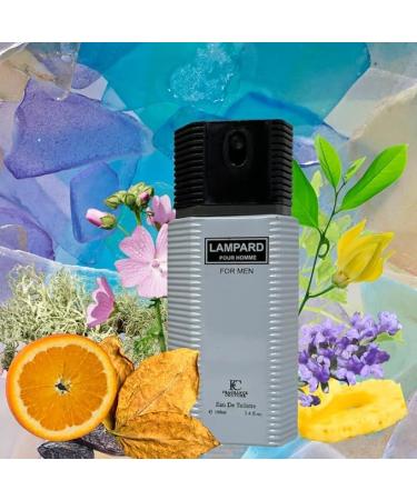 Lampard Pour Homme Eau de Toilette 3.4 Fl. Oz. Amber fragrance for men. - Buy Online on GoSupps.com
