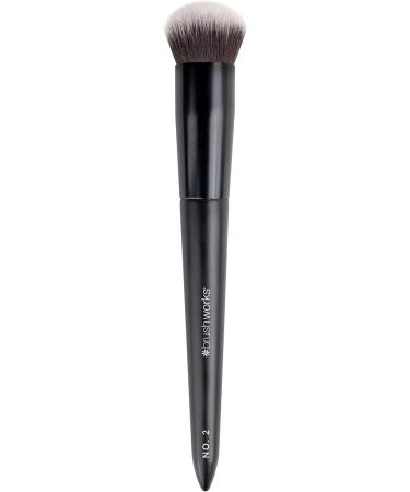 Brushworks No. 2 Buffing Foundation Brush - Buy Online on GoSupps.com