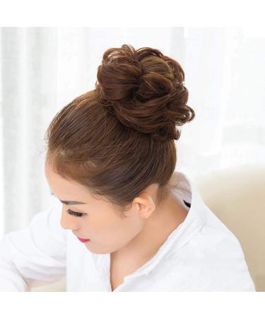 Livecitys Chaotic Extensions Hair Ties | Wavy Curly Messy Bun Accessories for Women & Girls - Black - Buy Online on GoSupps.com