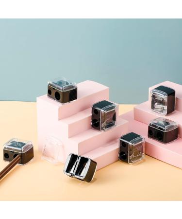 15 Pcs Dual Cosmetic Pencil Sharpener - Compact Makeup Sharpeners for Eyeliner and Lip Liner Pencils - Buy Online on GoSupps.com