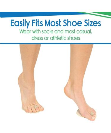 4 Piece Metatarsal Support & Pain Relief Hammer Splint - Alignment Corrector for Toe Surgery & Claw Toes - Buy Online on GoSupps.com