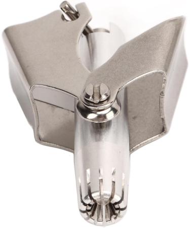 Premium Stainless Steel Nasal Hair Trimmer - Manual Battery-Free Washable with 360 Rotating Cutter for Efficient Ear & Nose Hair Removal - Buy Online on GoSupps.com