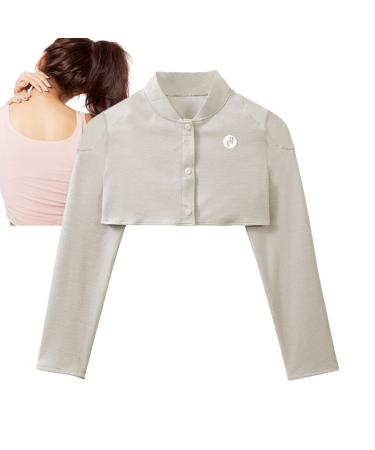 Faceynde shoulder-warm pad |Non-loading neck wrap shoulder cushion ears shoulder wrap cushion thick safe for breastfeeding air-conditioned rooms skin color#g m#g