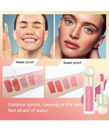 Soft Cream Liquid Blush - Dewy Lip & Cheek Tint (#02) 2.00g - Pack of 1 - Buy Online on GoSupps.com