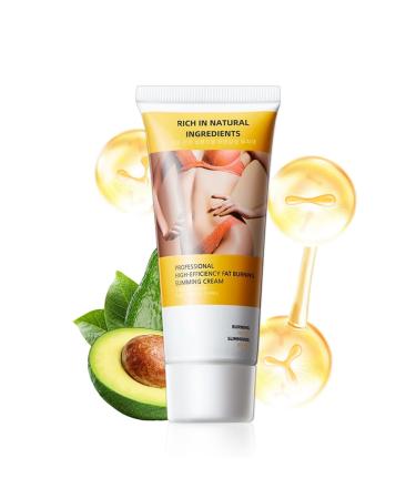 Generisch Body sculpting cream - 60 ml - Slimming cream - Effectively burns fat and provides a fortifying massage - Solid lotion for the stomach waist belly buttocks legs