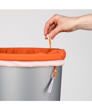 Foxy Baby Laundry Bag & Diaper Pail for Cloth Diapers - Economy Pack (Apple Blue Lake Green) | Eco-Friendly Baby Products - Buy Online on GoSupps.com