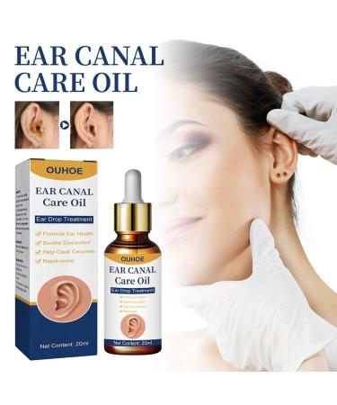 German Cochlear Care Oil for Tinnitus Relief - Natural Ear Drops for Ear Ringing - Buy Online on GoSupps.com