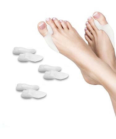 Xinshibao 12er Set Hallux Valgus Toe Spreader - Perfect Hammer Toe Correction & Ball Protection for Men & Women - Comfortable Shoe Insert Pads - Buy Online on GoSupps.com