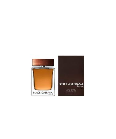Dolce & Gabbana The One Eau De Toilette Spray Fragrance For Men 1.7 Fl Oz (Pack of 1) - Buy Online on GoSupps.com
