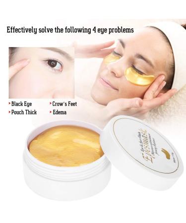 60pcs Hyaluronic Acid Eye Pads & Collagen Masks - Anti-Aging Eye Care for Refreshing & Hydrating Under Eyes - Buy Online on GoSupps.com
