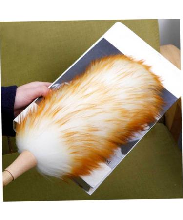 Lambswool Duster Soft Fluffy Wool Duster with Wooden Handle Anti Static Cleaning Duster Brush Soft Wool Duster - Buy Online on GoSupps.com
