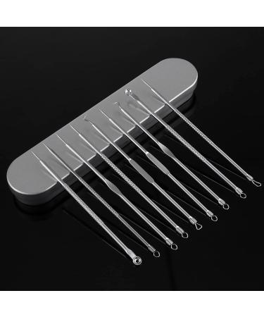 Dinikally Personalized Wood Pickle Removal Set - Custom Stainless Steel Acne Cleaning Tool Set - Professional Blemish Removal Accessories - Buy Online on GoSupps.com