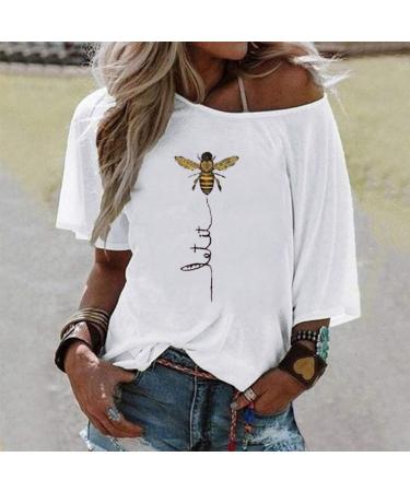 Shop Ppanguding Women s Off Shoulder Rainbow T-Shirt - Summer Graphic Print Blouse in 3XL | Perfect Casual Tops for Every Occasion - Buy Online on GoSupps.com
