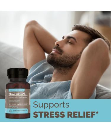 Mag-Amide Magtein 500mg & Niacinamide 250mg - 120 Tablets - Buy Online on GoSupps.com