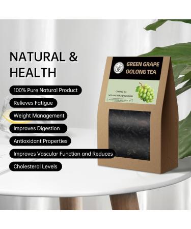 HANFANGLING Grape Oolong Tea - Metabolism Boost, Stress Relief, Immunity Support - Loose Leaf Tea for Tea Lovers - Buy Online on GoSupps.com