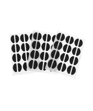 Faruta 84 pairs of foam nose pads sunglasses nasal cushions for glasses eye clothes non-slip self-adhesive partial accessories black