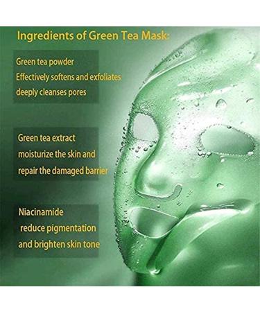 Lucha Green Tea Moisturizing Mask - Deep Cleaning & Oil Control (2 Pack) | Hydrating Skincare for All Skin Types - Buy Online on GoSupps.com