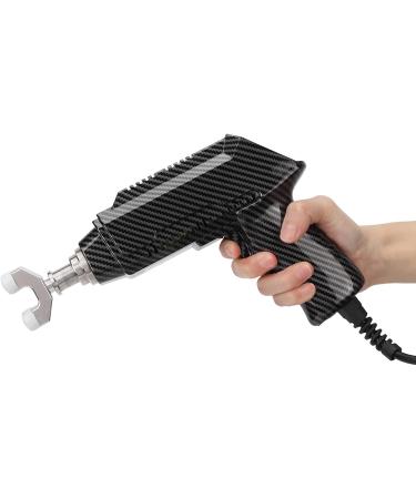 Professional Electrical Vertebral Chiropractor Tools - 6 Strength & 8 Massage Heads for Ultimate Body Relaxation - Black - Buy Online on GoSupps.com