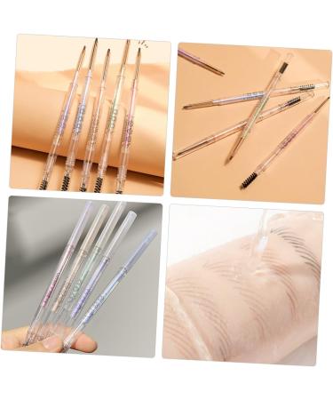 Alipis 5 pi ces Crayons Sourcils Fins Double-embout avec Brosse R sistants Transpiration Eau Maquillage Sourcils Naturel pour Femmes pour Teint - Buy Online on GoSupps.com
