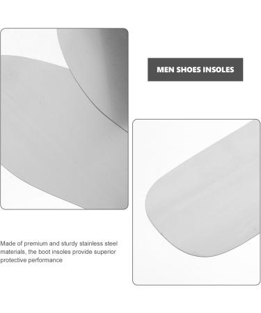 Stainless Steel Anti-Nail Insoles | Flexible Puncture Resistant Arch Support Inserts for Men & Women - 26X8.5CM - Buy Online on GoSupps.com