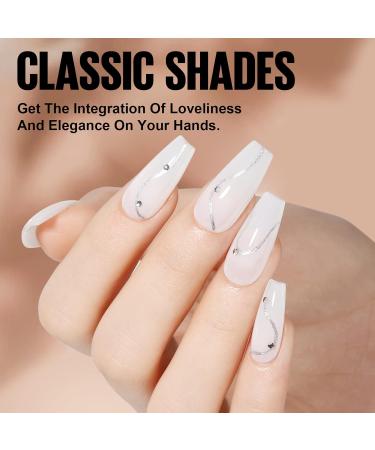 TOMICCA Gel Nail Polish Set - Gold & Silver Liner Gel for French Manicure | Soak Off UV LED Polish for Nail Art | Swirl Nails Starter Kit - D-Gold Silver - Buy Online on GoSupps.com