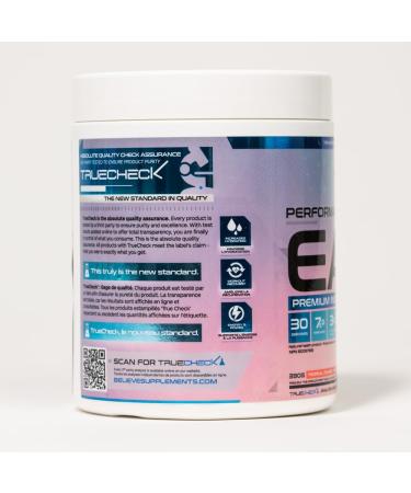 Believe Supplements Performance EAA - Essential Amino Acids Formula | Boost Muscle Recovery Performance & Hydration | Sugar-Free & Delicious Flavors Available! (30 servings Tropical Orange) Tropical Orange 30 servings - Buy Online on GoSupps.com