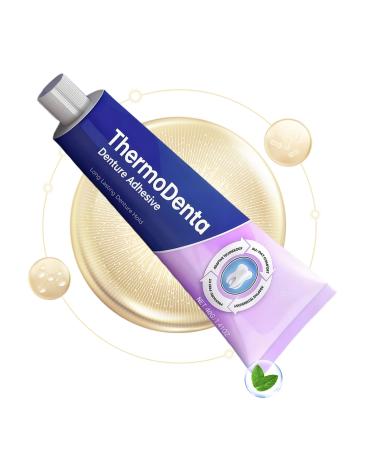 Jingmiger Denture Adhesive Cream 40 Grams Cream for Forming Artificial Teeth Mouth Guards Fastening Agent For women men and seniors at home travel and daily care