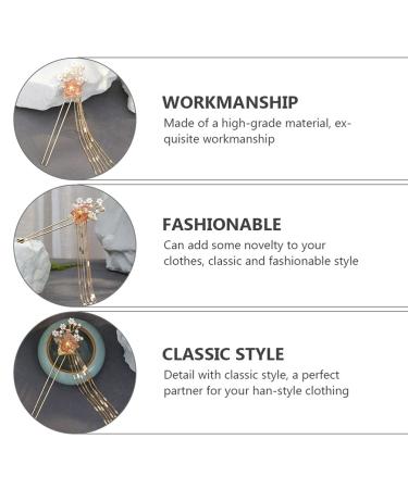 Buy Solust 1stk Hanfu Hair Needle | Chinese Hairpin & Japanese Dining Stick | Classic Hair Accessories for Girls & Brides - Buy Online on GoSupps.com