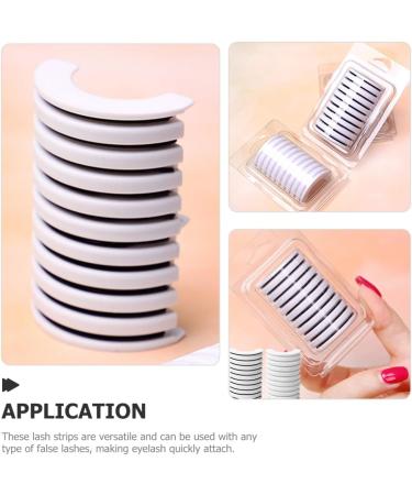 POPETPOP 2 Boxes stick on eyeliner strips Fake eyelashes Strip glue false eyelashes Stickers resin glue clear jel replace self-adhesive strip line extend lash strips glue Adhesive strip - Buy Online on GoSupps.com