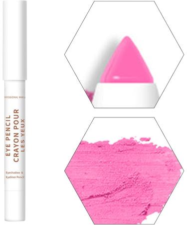 Cream Eyeshadow Stick | Soft Creamy Matte Shimmer Eye Shadow Pencil Crayon Eye Brightener Highlighter Eyeliner Crayon Make Up Set 20 Colors Smudge-Proof Transfer-Proof A10 - Buy Online on GoSupps.com