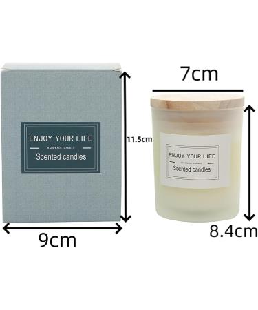 Scented Lavender Candle 6oz | 40-Hour Burn | Long Lasting White Jar Candle for Home | Perfect Gift for Men & Women | Spring Scented Candles - Buy Online on GoSupps.com