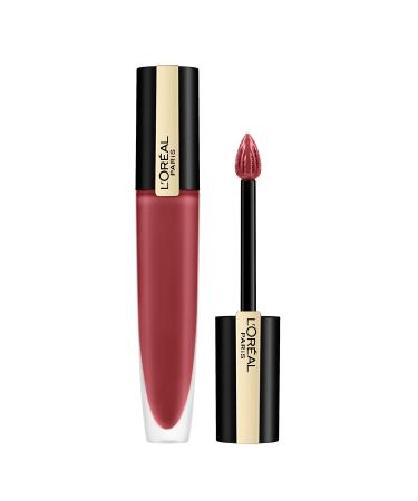 L'Oreal Rouge Signature Matte Liquid Lipstick 129 I Lead 129 Lead