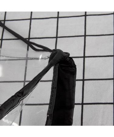 Wuzdy Transparent Sports Backpack - Water-Repellent Unisex Bag for School Gym & Sports - 2 Pieces - Buy Online on GoSupps.com