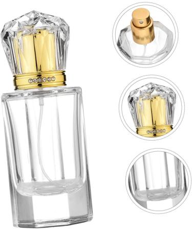 Healeved 1pc Perfume Bottle Scent Spray Bottle Travel Cosmetic Containers Empty Fragrance Bottle Cosmetic Travel Containers Mini Spray Bottle Travel Skincare Containers Portable Glass - Buy Online on GoSupps.com
