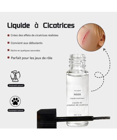 Scar Reducing Liquid 4ml Easily Absorbed Scar Solution - Facial Scar Liquid | For Men Women Boys Teens Athletes Sons Daughters Family Friends - Buy Online on GoSupps.com