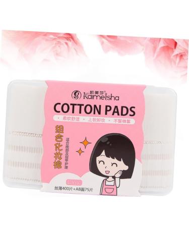 FRCOLOR Makeup 1 face Cleansing Cotton Pads for face Round Cotton Pads Disposable Makeup Pads First aid Makeup Removing Makeup Tool Beauty Accessories Facial Puff Wet Wipes White 5.8X5.3CM - Buy Online on GoSupps.com