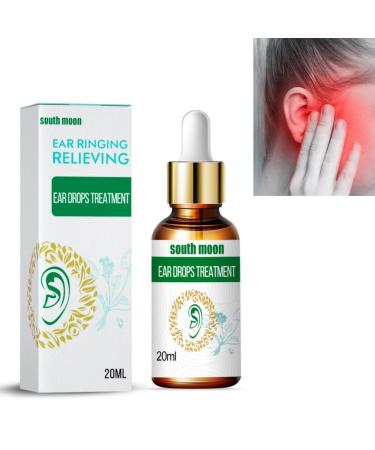Ear Drops Tinnitus Treatment Ear Drops Pain Relief and Earache Drops Tinnitus Relief for Ringing Ears Ear Drops for Tinnitus Ear Ringing Relieving Ear Ringing Treatment Oil Ear Drops for Itchy Ears
